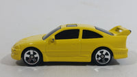 2001 Hot Wheels Honda Civic Yellow Die Cast Toy Car Vehicle McDonald's Happy Meal