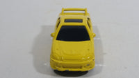 2001 Hot Wheels Honda Civic Yellow Die Cast Toy Car Vehicle McDonald's Happy Meal