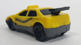 1997 Hot Wheels McDonald's Taxi Plastic Body Yellow Die Cast Toy Car Vehicle McDonald's Happy Meal