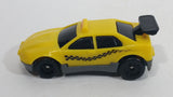 1997 Hot Wheels McDonald's Taxi Plastic Body Yellow Die Cast Toy Car Vehicle McDonald's Happy Meal