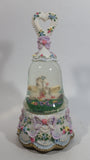 Unicorn Mother and Baby Snow Globe Musical Box Resin and Glass Collectible Ornament