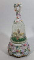 Unicorn Mother and Baby Snow Globe Musical Box Resin and Glass Collectible Ornament