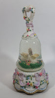 Unicorn Mother and Baby Snow Globe Musical Box Resin and Glass Collectible Ornament