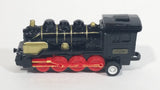 1990s Soma Santa Fe Train Engine Locomotive Pullback Motorized Friction Die Cast Toy Railroad Vehicle