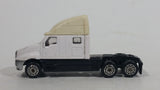 Boley Semi Tractor Truck White G11 Plastic and Die Cast Toy Car Vehicle Rig