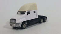 Boley Semi Tractor Truck White G11 Plastic and Die Cast Toy Car Vehicle Rig