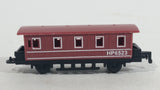 1990s Soma Train Car HP6523 Brown Red Plastic Toy Railroad Vehicle