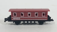 1990s Soma Train Car HP6523 Brown Red Plastic Toy Railroad Vehicle