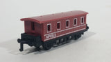 1990s Soma Train Car HP6523 Brown Red Plastic Toy Railroad Vehicle