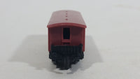 1990s Soma Train Car HP6523 Brown Red Plastic Toy Railroad Vehicle