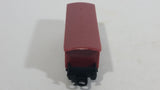 1990s Soma Train Car HP6523 Brown Red Plastic Toy Railroad Vehicle