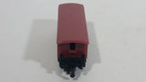 1990s Soma Train Car HP6523 Brown Red Plastic Toy Railroad Vehicle