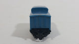 1990s Soma Train Car 68279 PN Blue Plastic Toy Railroad Vehicle