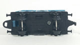 1990s Soma Train Car 68279 PN Blue Plastic Toy Railroad Vehicle