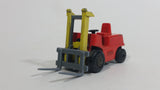 1972 Lesney Products Matchbox Red Yellow Superfast No. 15 Fork Lift Truck Toy Car Warehouse Yard Machinery Vehicle