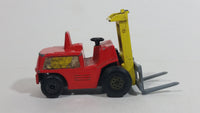 1972 Lesney Products Matchbox Red Yellow Superfast No. 15 Fork Lift Truck Toy Car Warehouse Yard Machinery Vehicle - Treasure Valley Antiques & Collectibles