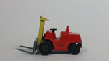 1972 Lesney Products Matchbox Red Yellow Superfast No. 15 Fork Lift Truck Toy Car Warehouse Yard Machinery Vehicle