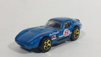 2013 Hot Wheels Shelby Cobra Daytona Coupe Teal Blue Die Cast Toy Muscle Car Vehicle