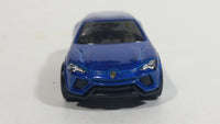 2016 Hot Wheels Hot Trucks Lamborghini Urus Blue Die Cast Toy Car Vehicle