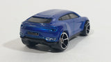 2016 Hot Wheels Hot Trucks Lamborghini Urus Blue Die Cast Toy Car Vehicle