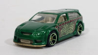 2013 Hot Wheels Street Beasts Audacious Metalflake Green Die Cast Toy Car Vehicle