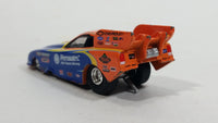 Permatex Limited Anniversary Edition Marty Nothstein NHRA Funny Car Chevrolet Impala SS Orange Die Cast Toy Race Car Vehicle - Rubber Tires - Missing Engine