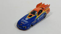 Permatex Limited Anniversary Edition Marty Nothstein NHRA Funny Car Chevrolet Impala SS Orange Die Cast Toy Race Car Vehicle - Rubber Tires - Missing Engine