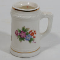 Our Own Import Japan Bone China Beer Stein Shaped Toothpick Holder 2" Tall