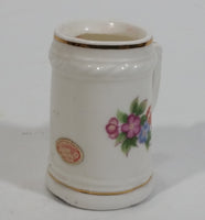 Our Own Import Japan Bone China Beer Stein Shaped Toothpick Holder 2" Tall