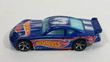 2014 Hot Wheels Race Team Circle Tracker Metalflake Blue Die Cast Toy Car Vehicle