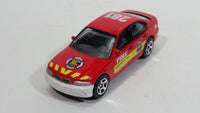 RealToy Red BMW 3 Series Fire Dept Emergency Unit 281 Die Cast Toy Car Firefighting Vehicle