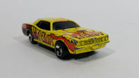 2002 Maisto Marvel Plymouth Hemi Cuda Cyclops Character Yellow Red Die Cast Toy Muscle Car Vehicle