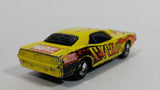 2002 Maisto Marvel Plymouth Hemi Cuda Cyclops Character Yellow Red Die Cast Toy Muscle Car Vehicle