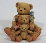 Cherished Teddies Theadore, Samantha and Tyler "Friends Come In All Sizes" 1991 #950505