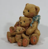 Cherished Teddies Theadore, Samantha and Tyler "Friends Come In All Sizes" 1991 #950505