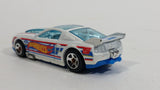 2013 Hot Wheels Racing Race Team '13 Ford Mustang GT White Die Cast Toy Car Vehicle