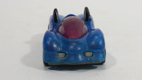 1997 Hot Wheels Phantom Racers Power Pipes Clear Blue Plastic Body Die Cast Toy Car Vehicle