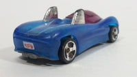 1997 Hot Wheels Phantom Racers Power Pipes Clear Blue Plastic Body Die Cast Toy Car Vehicle