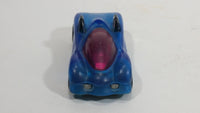 1997 Hot Wheels Phantom Racers Power Pipes Clear Blue Plastic Body Die Cast Toy Car Vehicle