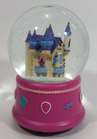 Disney Princess' Castle Musical "Let me call you sweetheart" Snow Globe - Snow White, Ariel, Aurora - 6" Tall