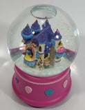 Disney Princess' Castle Musical "Let me call you sweetheart" Snow Globe - Snow White, Ariel, Aurora - 6" Tall