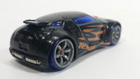 2005 Hot Wheels AcceleRacers Teku High Voltage Black Die Cast Toy Race Car Vehicle