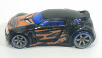 2005 Hot Wheels AcceleRacers Teku High Voltage Black Die Cast Toy Race Car Vehicle