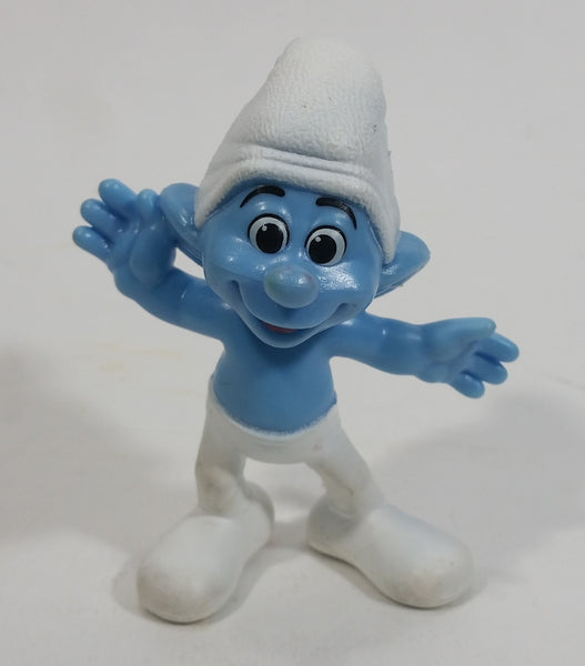 2013 Peyo Smurf "Crazy" #11 McDonalds Happy Meal Collectible Toy Figurine - China