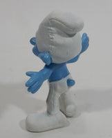 2013 Peyo Smurf "Crazy" #11 McDonalds Happy Meal Collectible Toy Figurine - China