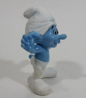 2013 Peyo Smurf "Crazy" #11 McDonalds Happy Meal Collectible Toy Figurine - China