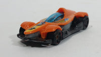 2013 Hot Wheels HW Gift Formula Street Orange and Metalflake Dark Grey Die Cast Toy Race Car Vehicle