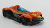 2013 Hot Wheels HW Gift Formula Street Orange and Metalflake Dark Grey Die Cast Toy Race Car Vehicle