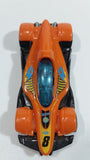 2013 Hot Wheels HW Gift Formula Street Orange and Metalflake Dark Grey Die Cast Toy Race Car Vehicle