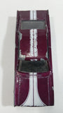 2010 Hot Wheels Muscle Mania '67 Dodge Charger Maroon Die Cast Toy Muscle Car Vehicle